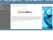Tablet Screenshot of industrywire.net